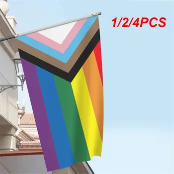 1/2/4PCS johnin 90x150cm homoseksualne Philadelphia Philly LEZBIJK, Gejev Ponos Mavrične Zastave