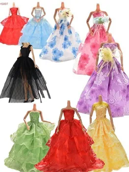 1pcs Elegantno Doll Obleke, Pribor, Igrače Za Otroke, Ročno izdelan Poročni Obleki Formalno Stranko, Oblačila Za Lutke Obleko Dekleta Darila