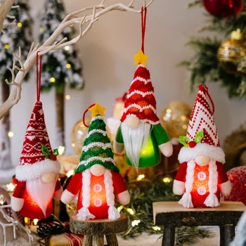 2022 Novi Luči Gnome Božič Brezosebna Lutka Festoon Božično Dekoracijo Za Dom Cristmas Okras Božič, Novo Leto 2023 navidad