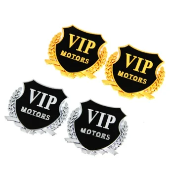 2pcs Avto Styling 3D Logo VIP MOTORJI Nalepke, Nalepke za Chrysler Aspen Pacifica PT Cruiser Sebring Mesto Država