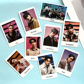 9pcs Kpop StrayKids Lomo Kartice Nova JAPONSKA Album ZVOK Photocards StrayKids Foto Tiskanje Zbirki Kartic Sim