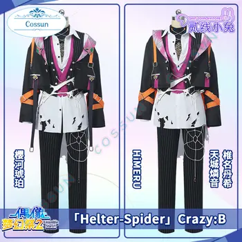 Ansambel Zvezde Crazy:B Oukawa Kohaku/HiMERU/Amagi Rinne/Shiina Niki Pajek Igra Halloween Obleko Cosplay Kostum Obleko