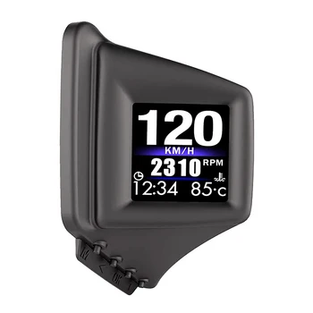 Avto OBD GPS HUD 270 Stopinj merilnik Hitrosti Head-up Zaslon prekoračitev hitrosti Alarm