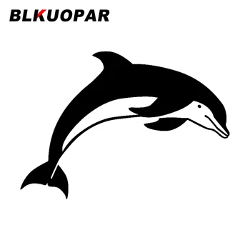 BLKUOPAR za Skakanje Dolphin Avto Nalepke Osebnost Okluzija Nič Nalepko Nepremočljiva Laptop motorno kolo Avto Vrata Zaščitnik