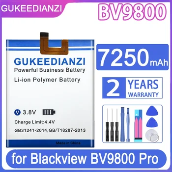 BV 9800 7250mAh GUKEEDIANZI Nadomestna Baterija za Blackview BV9800 Pro BV9800Pro Mobilni Telefon Batteria + Brezplačna Orodja