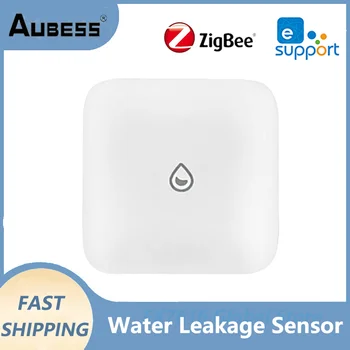 EWelink Zigbee Vode Leak Senzor Smart Home Security Protection Potopni Prepuščanje Vode Detektor APP Realnem času Dojemanje Alarm