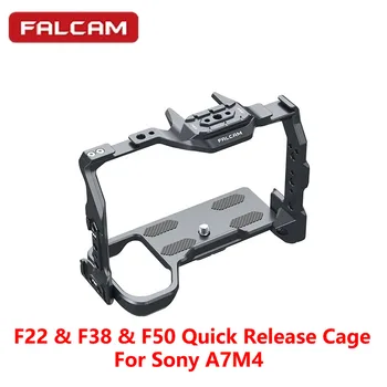 Falcam F22 & F38 & F50 Hitro Sprostitev Fotoaparat Kletko /Baseplate V2 Za Sony A7M4 C00B3605 Združljiv z A7M4 Širitev Dodatki