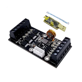 FX1N-10MT PLC Industrijski Nadzorni Odbor+USB-TTL Kabel PLC Modul Analogni Vhod / Izhod s Guide Rail Zamudo Rele Modul