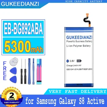 GUKEEDIANZI Baterija EB-BG892ABA za Samsung Galaxy S8 Aktivno S8Active G892L G892 G892V SMG8920 G892F G892A, 5300mAh