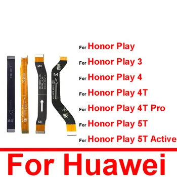 Mainboard LCD Flex Kabel Za Huawei Honor Igra 3 4 4T Pro 5T KOZ-AL40 NZA-AL00 Motherboard Flex Traku Zamenjava rezervnih Delov