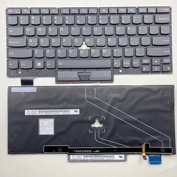 NAS Osvetljene Tipkovnice Za Lenovo ThinkPad X1 TABLET 1. GEN 20GH Model sn5350BL SN20K10583 613005B Brez Okvirja NAS Postavitev