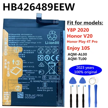 New Visoke Kakovosti HB426489EEW 4000 mah Baterijo Telefona za Huawei Honor V20 , Čast Igrati 4T Pro,Uživajte 10s,Y8P 2020,AQM-AL00 AQM-TL00