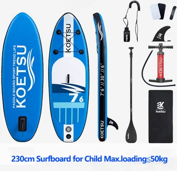 Novo KOETSU SUP 335cm Napihljivi Stand-up Paddle Board Desko, Športne Vode, Kajak, Surf Komplet za Dirke/Voda Joga/Deskanje