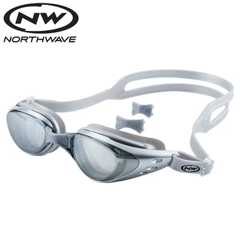 Povsem Novo Strokovno Plavalna Očala Anti-Fog UV Nastavljiv Plating Moški Ženske Vodotesno Silikonsko Očala za Odrasle Očala