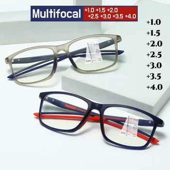 Unisex TR90 Šport Progresivna Multifokalna Obravnavi Očala Ženske Končal Presbyopia Očala Bližini Daleč Pogled Dioptrije za Očala
