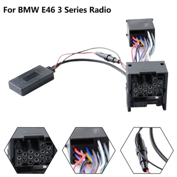 Za BMW 3 E46-Serija Black Radio Modro-zob 10 Pin Lossless AUX V Avdio Kabel Adapter 27 CM Avto Dodatki