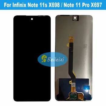 Za Infinix Opomba 11s X698 LCD-Zaslon, Zaslon na Dotik, Računalnike Zbora Za Infinix Opomba 11 Pro X697