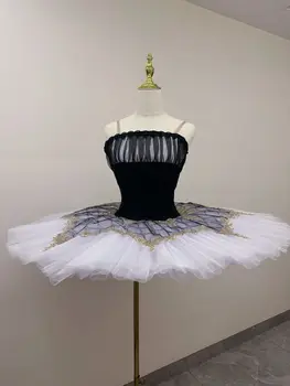 Črni Balet Tutu Strokovnjak Za Dekleta In Ženske, Plesno Obleko Uspešnosti Kostum Balet Krilo